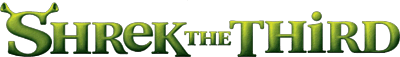 Shrek the Third title screen for Wii